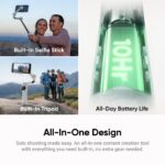 Insta360 Flow 2 Phone Gimbal Stabiliser, Standard Bundle, Summit White - Image 2
