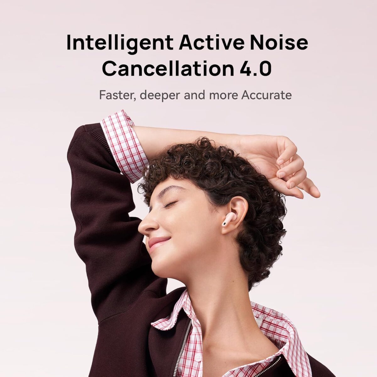 Huawei FreeBuds 7i Noise Cancelling Wireless Earbuds, Black - Image 4