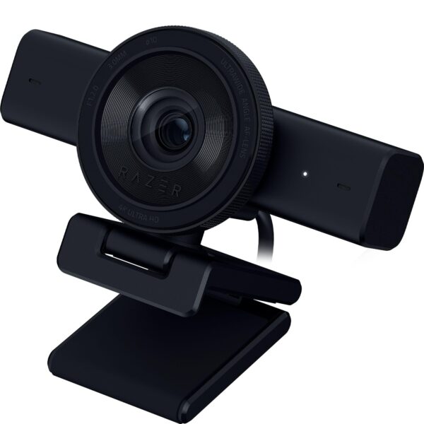 Razer Kiyo V2 4K AI Webcam with Auto-Framing, Black