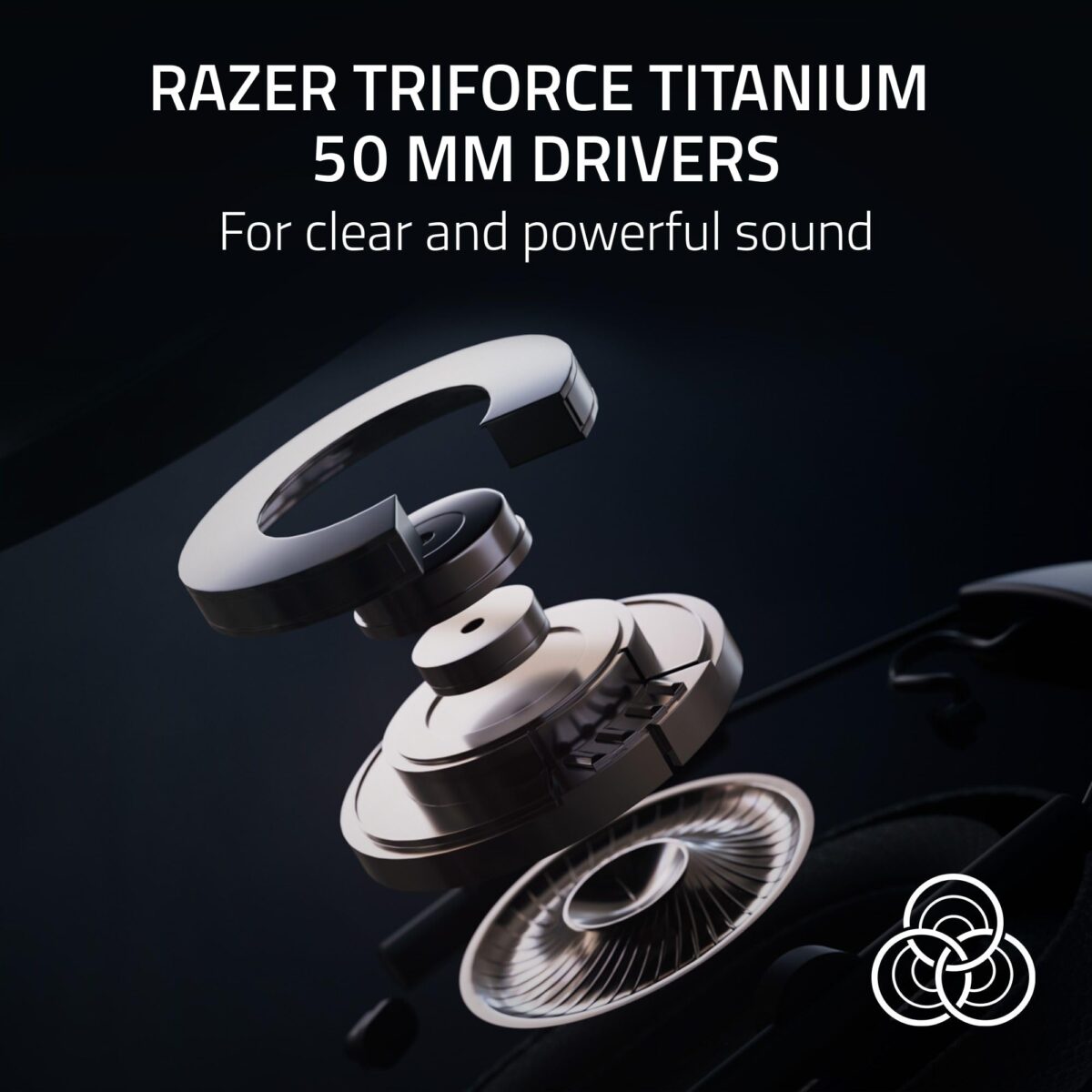 Razer BlackShark V2 HyperSpeed Wireless Esports Headset, White - Image 4