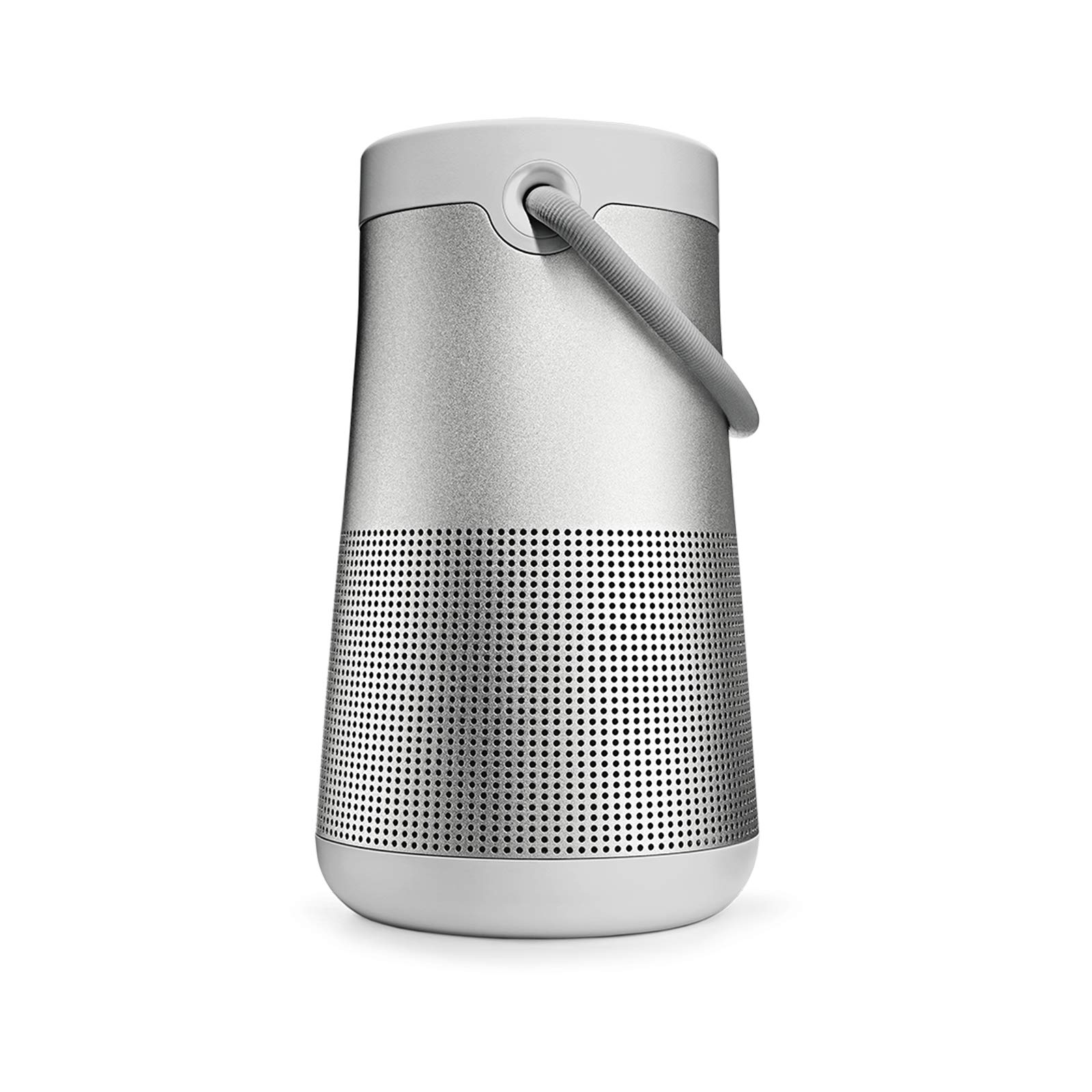 71cU1KriEyL.jpg Bose SoundLink Revolve+ II Portable Bluetooth Speaker, Silver - Image 1
