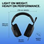 HyperX Cloud Stinger 2 Core Wired Gaming Headset, Black - Image 3
