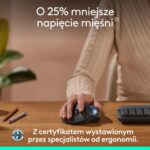 Logitech ERGO M575S Wireless Trackball Mouse, Graphite - Image 4