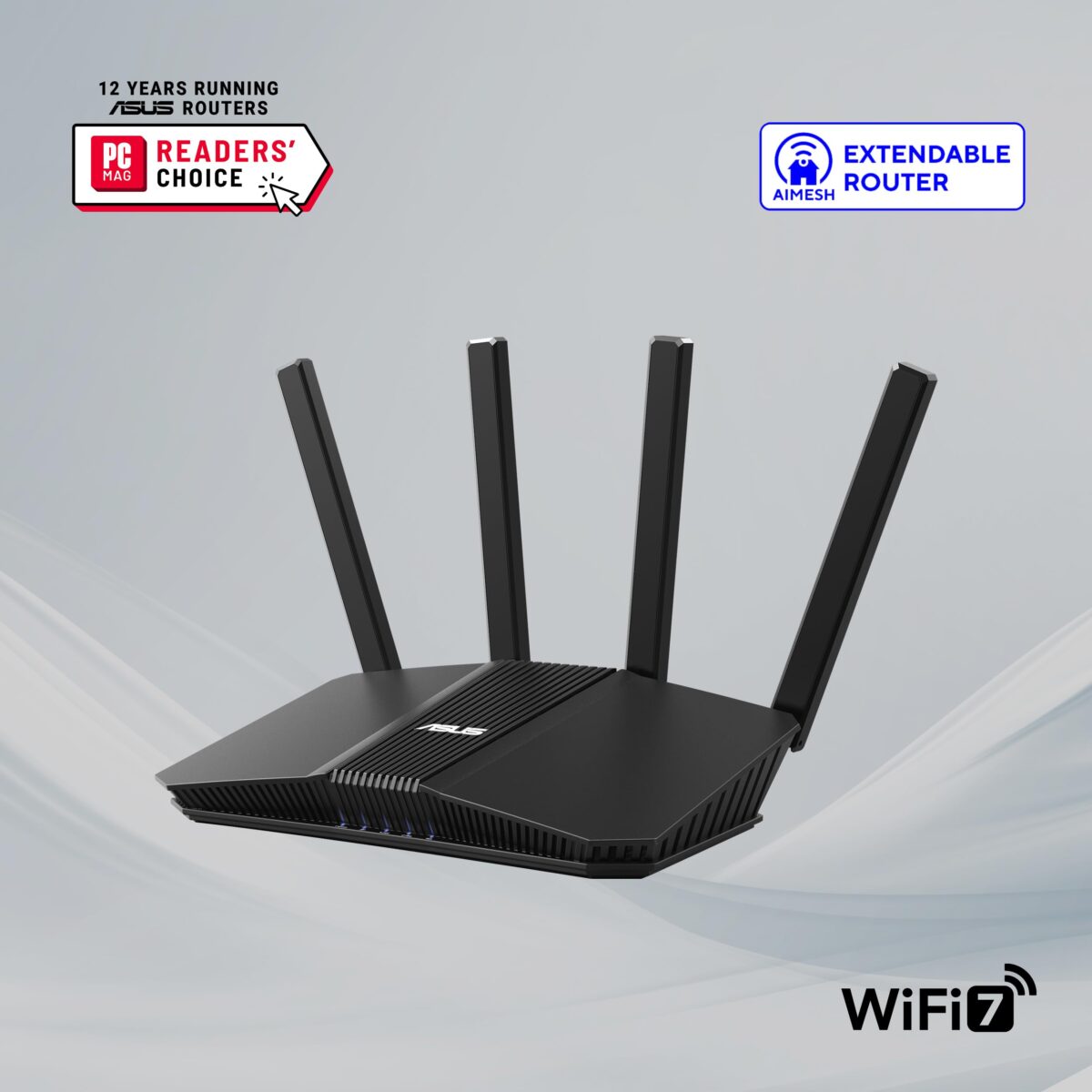 ASUS RT-BE58U BE3600 Wi-Fi 7 Dual-Band Router, Black - Image 2