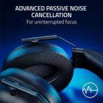 Razer BlackShark V2 X Wired Gaming Headset for PlayStation, Black - Image 4