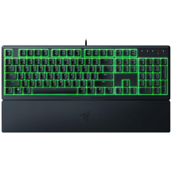 Razer Ornata V3 X Gaming Keyboard with Wrist Rest, US Layout, Classic Black