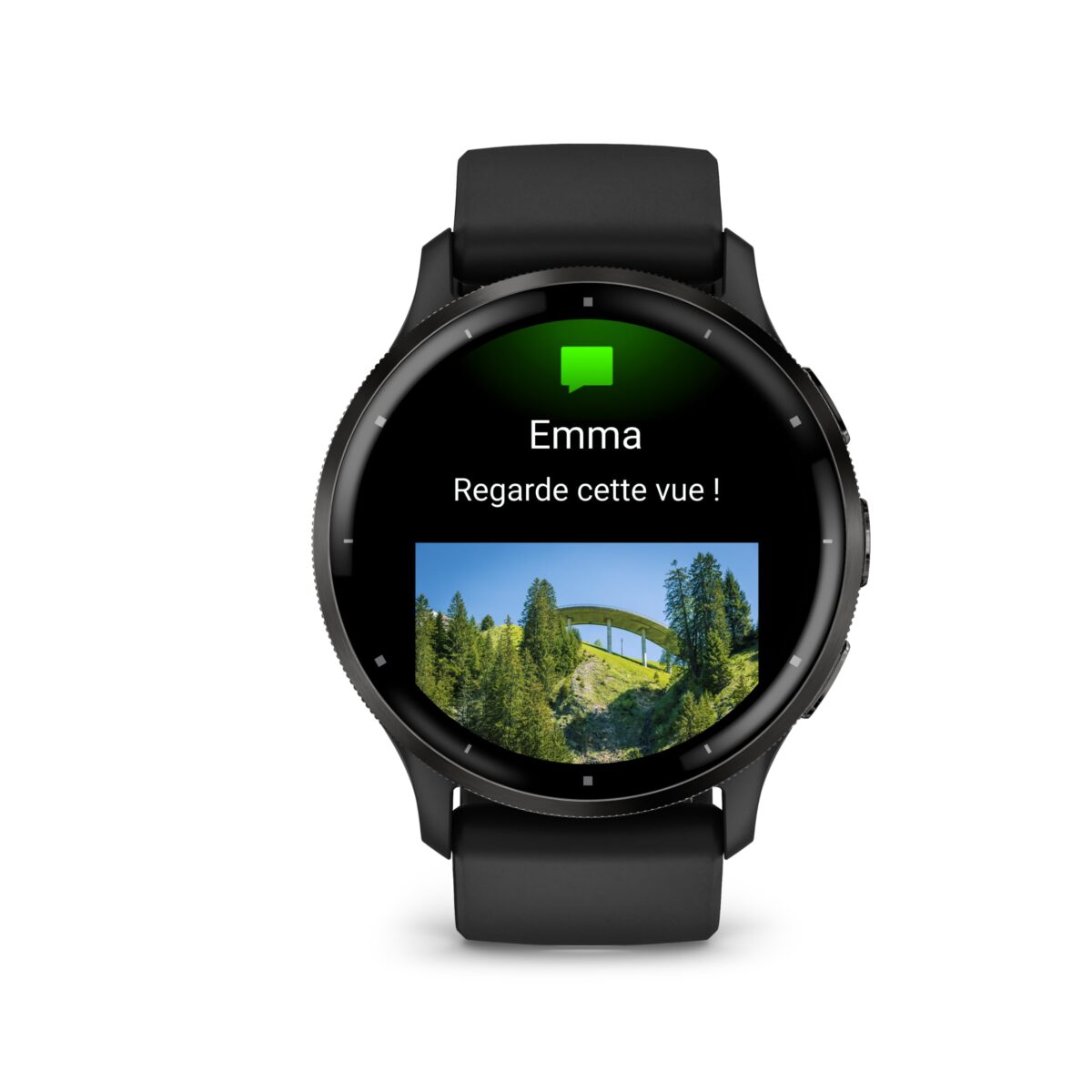 Garmin Venu 3 AMOLED GPS Smartwatch, 45 mm, Black - Image 3