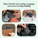 Tile Slim Bluetooth Tracker for Wallets and Passports, Black - Image 2