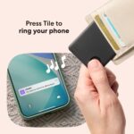Tile Slim Bluetooth Tracker for Wallets and Passports, Black - Image 4