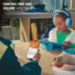 JBL Junior 470NC Kids' Wireless Noise Cancelling Headphones, Blue - Image 3