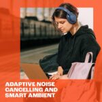 JBL Tune 770NC Wireless Noise Cancelling Over-Ear Headphones, White - Image 4