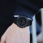 Casio G-Shock GA-2100-1A1 Men's Watch, All Black - Image 2
